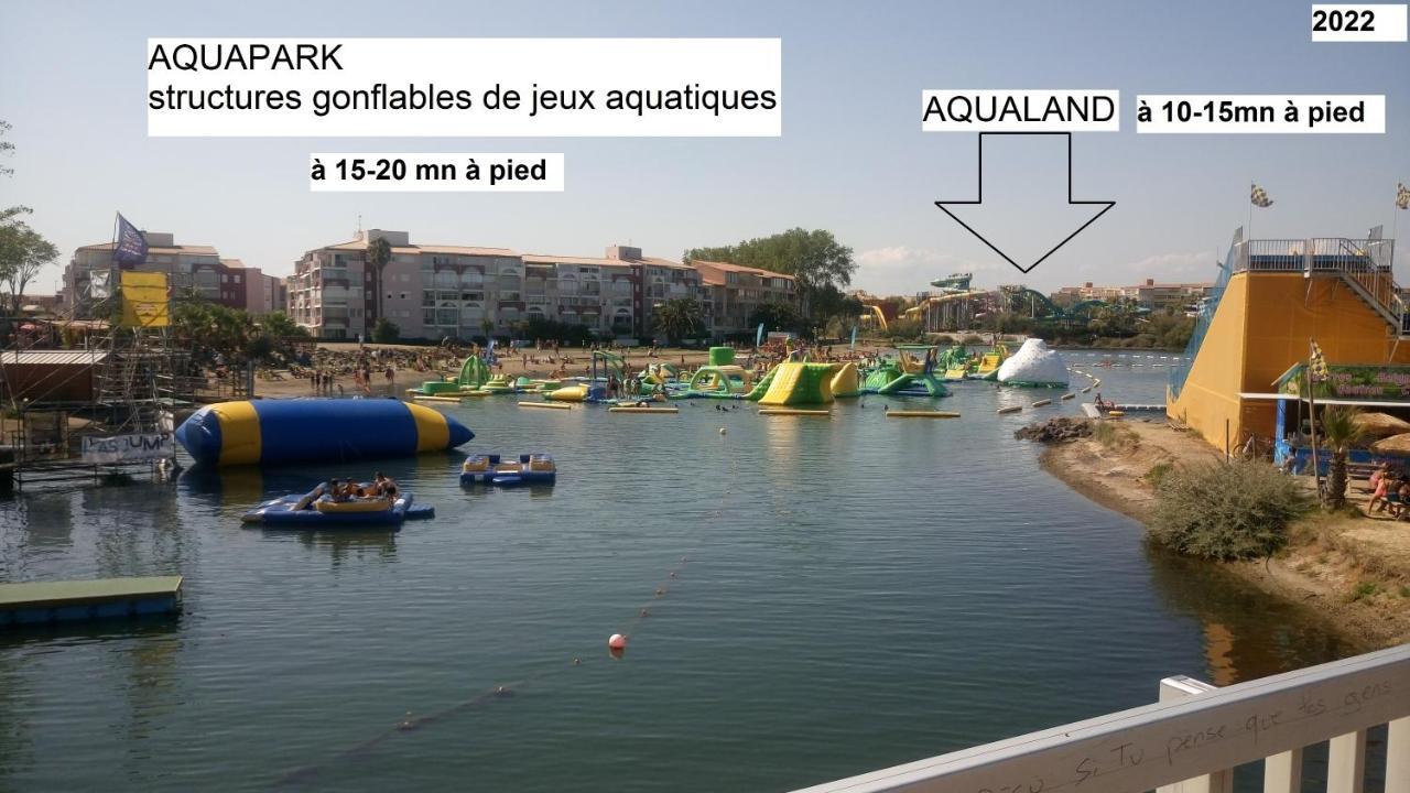 Апартаменты Lara 3 - T2 Loggia Piscine 2 Lits Doubles Parking Pres Du Centre-Port Et Ile Loisirs Агд Экстерьер фото